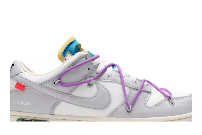 Nike Off-White x Dunk Low Lot 47 of 50 DM1602-125 Men's Size Nike Off-White x Dunk Low Lot 47 of 50 DM1602-125 Men's Size