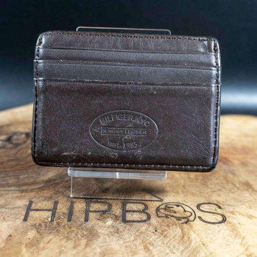 Portafoglio da uomo Tommy Hilfiger in pelle porta carte marrone - Foto 3 di 6