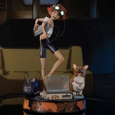 First4Figures Cowboy Bebop: Ed and Ein (Definitive Edition) Statue NIB