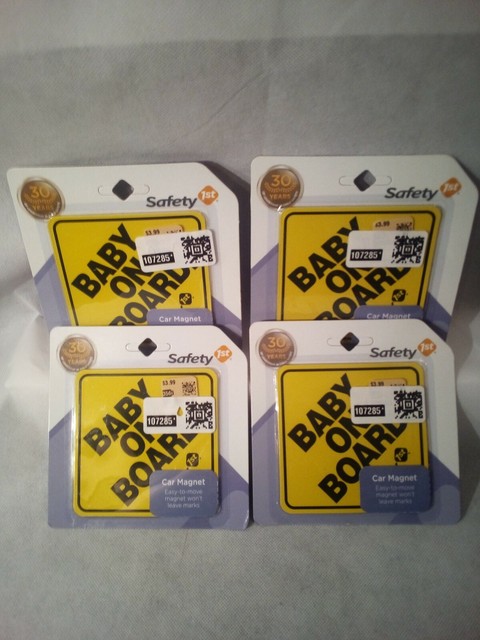 safety 1st baby on board sign