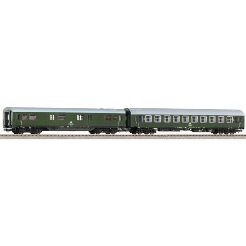 Piko 58246 2er Set Personenwagen D 244 Brest Köln, DR, Ep. IV H0 + Neu