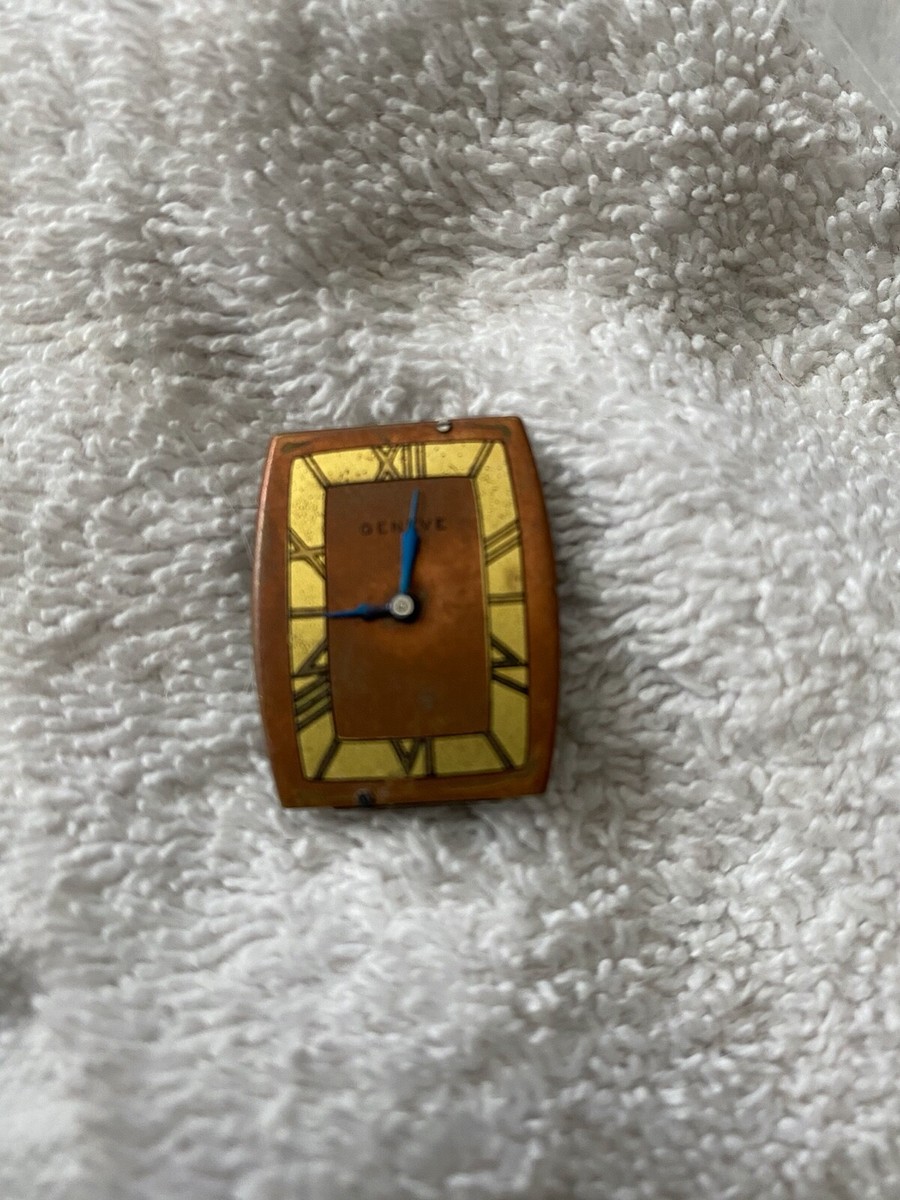 Art Deco Geneve 16 Jewels Movement Welsam Watch