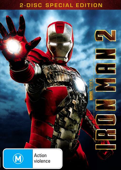 Iron Man 2 DVD (2 Disc Special Ed, Region 4)
