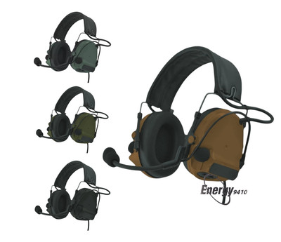 TCA Comtac III/C3 AGC Ver. PELTOR Noise Reduction Headset For PRC 148 152 Radio