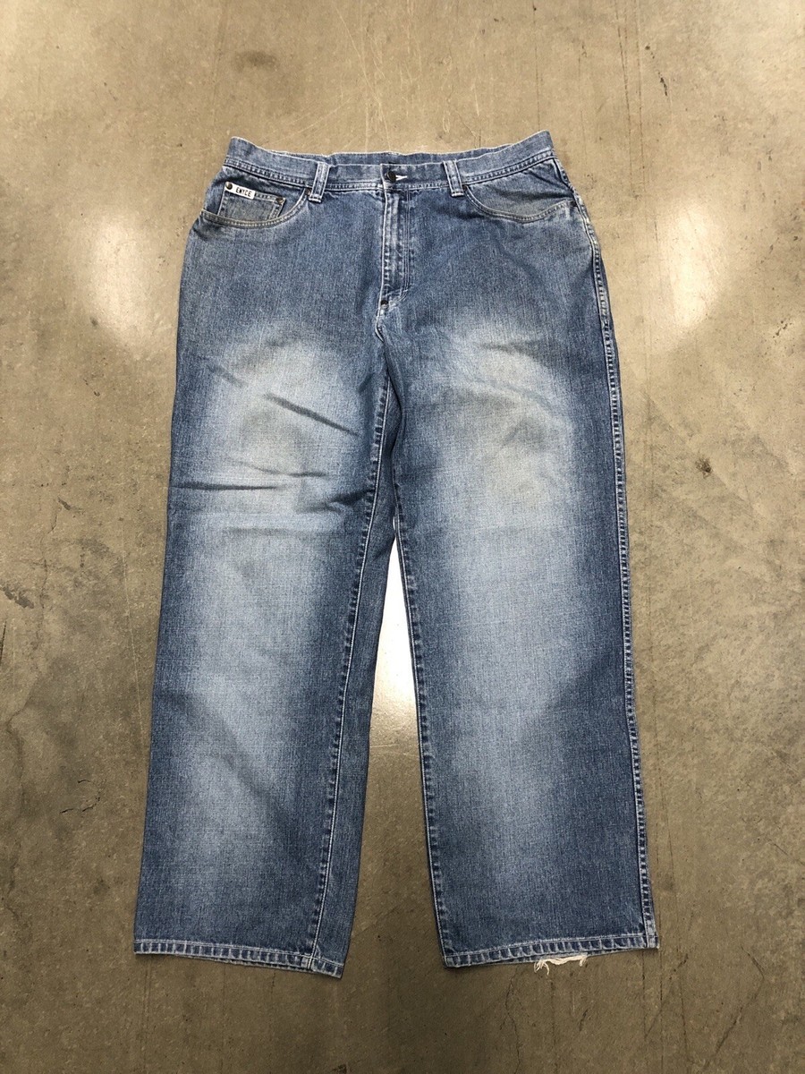 USA 古着 ENYCE BAGGY ワイド B系 Y2K デニムパンツ USA古着 ENYCE デニムパンツ B系 ワイド baggy Y2K 濃紺