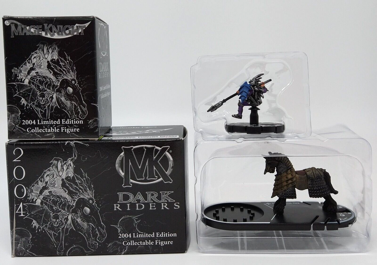 Mage Knight: Dark Riders Duo - Lady Gliasti #203 & Elite Warhorse