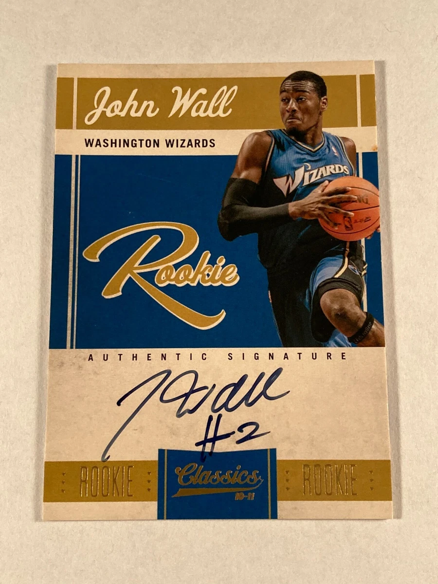 John Wall auto(/49) immaculate collection