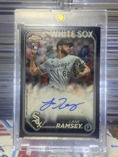 🔥MINT‼️2024 Topps Chrome Lane Ramsey Chicago White Sox Auto