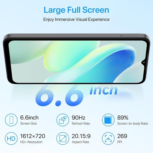 Smartphone UMIDIGI G5 16GB 128GB 6.6" 50MP Doble SIM Android 13 Desbloqueado - Imagen 5 de 5