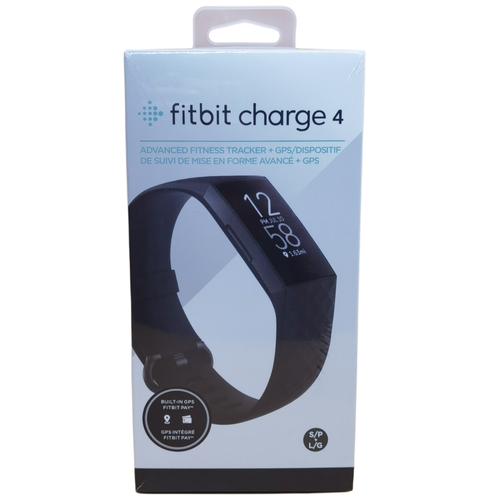 Fitbit Charge 4 FitnessTracker Heart Rate Monitor Small & Large Sealed