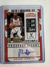 K196,403 - 2020-21 Panini Contenders Draft Picks #95 Mamadi Diakite Auto