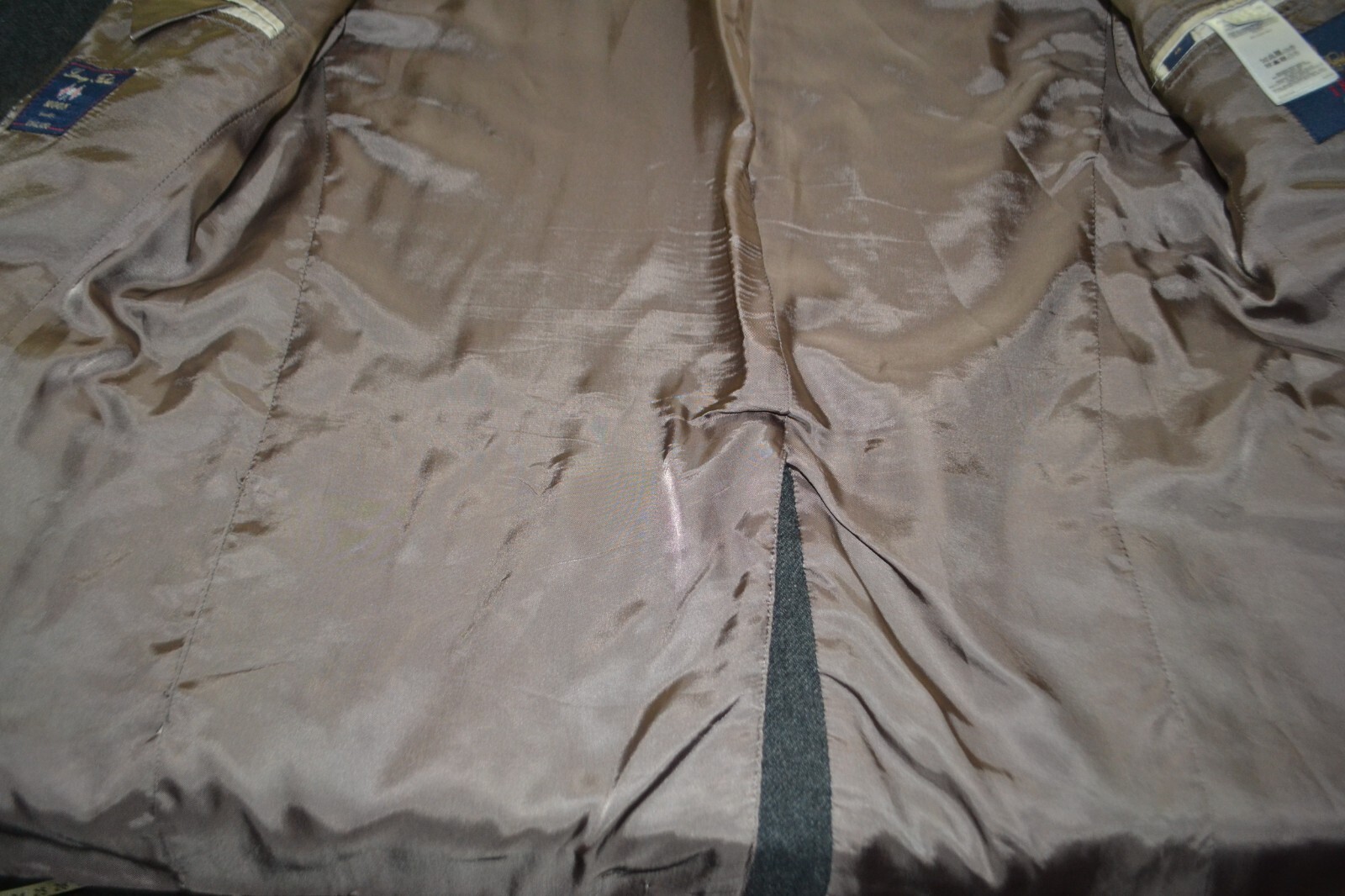 Brooks Brothers Men 1818 Madison Elbow Patch Wool Blend Plaid Sports Coat Sz 41L thumbnail 10