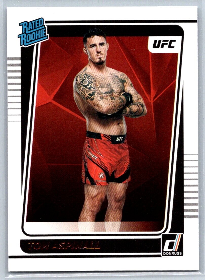 Tom Aspinall - 2022 Donruss UFC #216 - Rookie ROOKIE Card - NR MINT