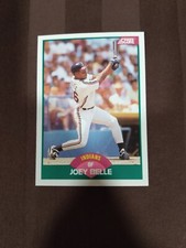 1989 Score Rookie & Traded Joey Belle Baseball Card #106T. rookie card picture