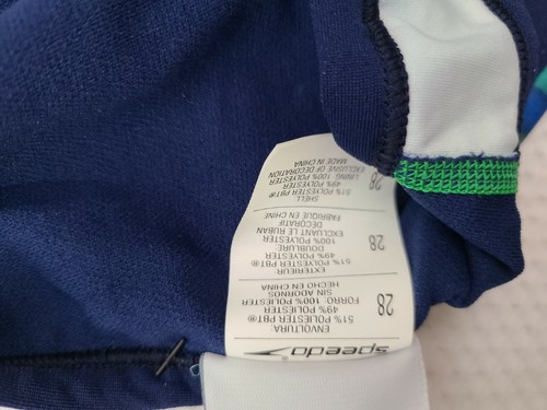 Traje de baño Speedo Star Mania verde azul flyback para mujer talla: 28 (nuevo en caja) - Imagen 8 de 11