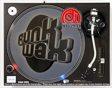 Funk Wax - 7"-12" DJ slipmat for LP turntable record player