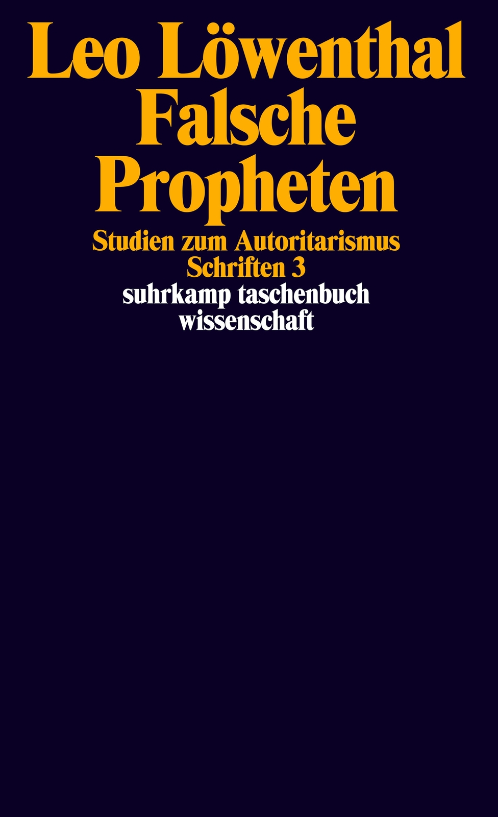 Thumbnail - Leo Löwenthal; Helmut Dubiel / Schriften. 5 Bände