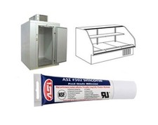 White Food Grade Silicone Sealant, 2.8 oz. Squeeze Tube