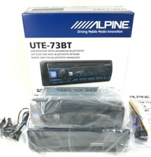 Alpine UTE-73BT Bluetooth Media Player iPhone Android Pandora AM FM USB Aux 6-Ch