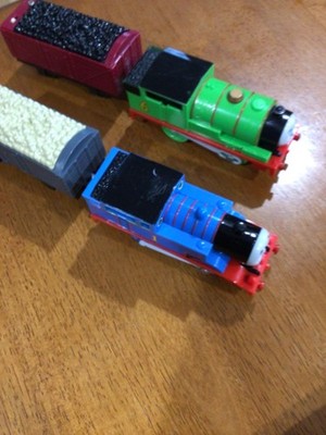 Thomas and friends Trackmaster Lot Talking Thomas and Percy 2009 repaired works!