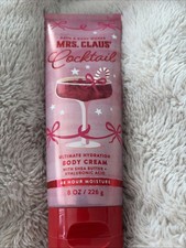Bath  Body Works Mrs Claus Cocktail Hydration Body Cream 8 Oz