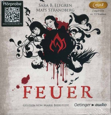 Elfgren; Strandberg: Feuer = Engelsfors 2; Hörbuch 2 mp3-CDs; ovp. zG Tierschutz