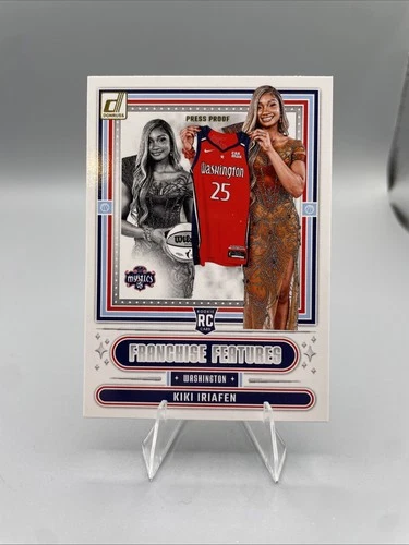 2025 Donruss WNBA Franchise Features Press Proof #18 Kiki Iriafen