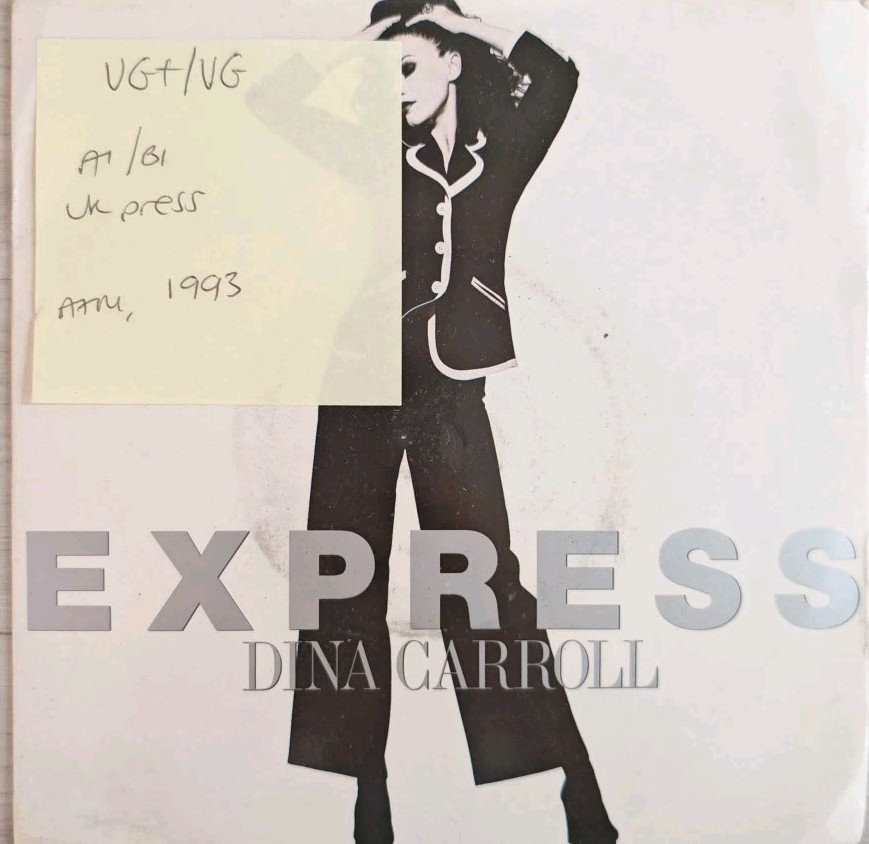 Dina Carroll Express Vinyl Record VG+/VG 580262 1993