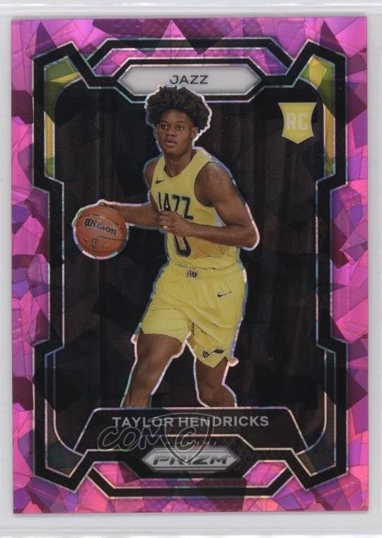 2023-24 Panini Prizm Pink Ice Prizm Taylor Hendricks #161 1r05
