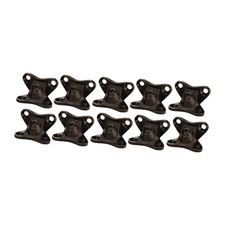 10 Pieces Metal Butterfly L Brackets Right Angle Support for Brace Bed Frame