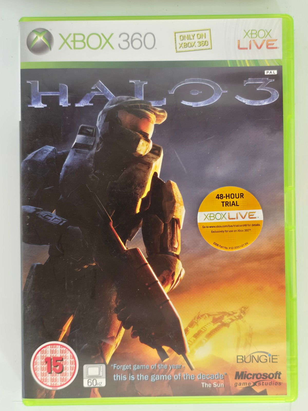 Halo 3 With Manual - Microsoft Xbox 360