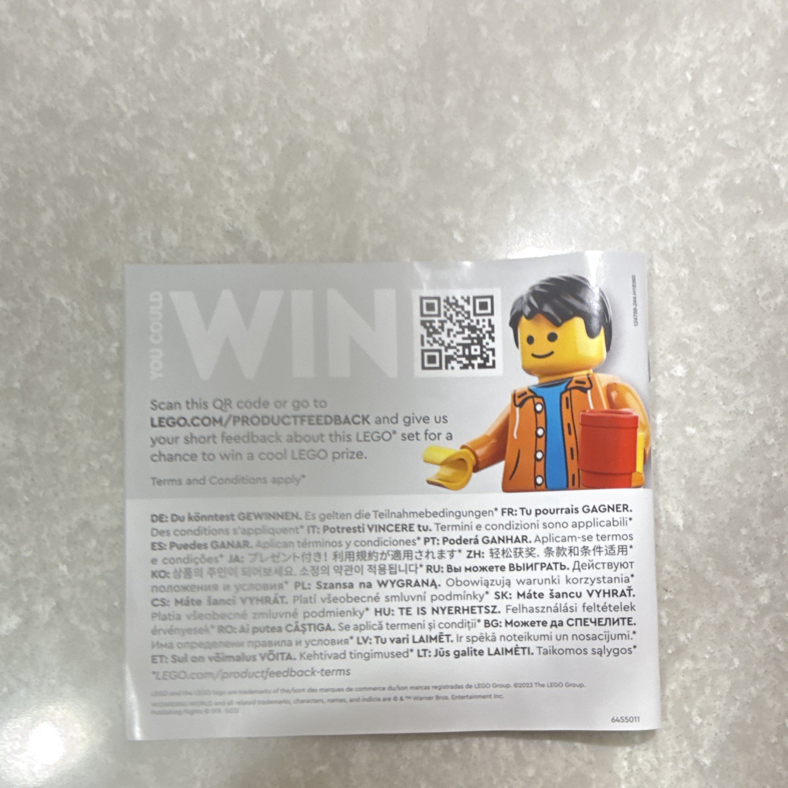 LEGO Harry Potter 76412 Hogwarts Great Hall Illustrated Manual Booklet ...