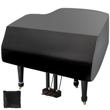Grand Piano Cover  600D Heavy Duty Oxford Cloth Waterproof, Dustproof, Sunscr...