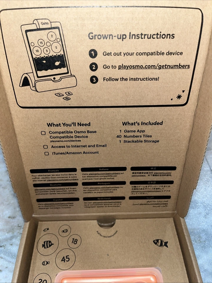 Osmo Genius Numbers Tiles Work with iPad or Fire Tablet for Ages 6-10 BRAND NEW - Image 3 of 3