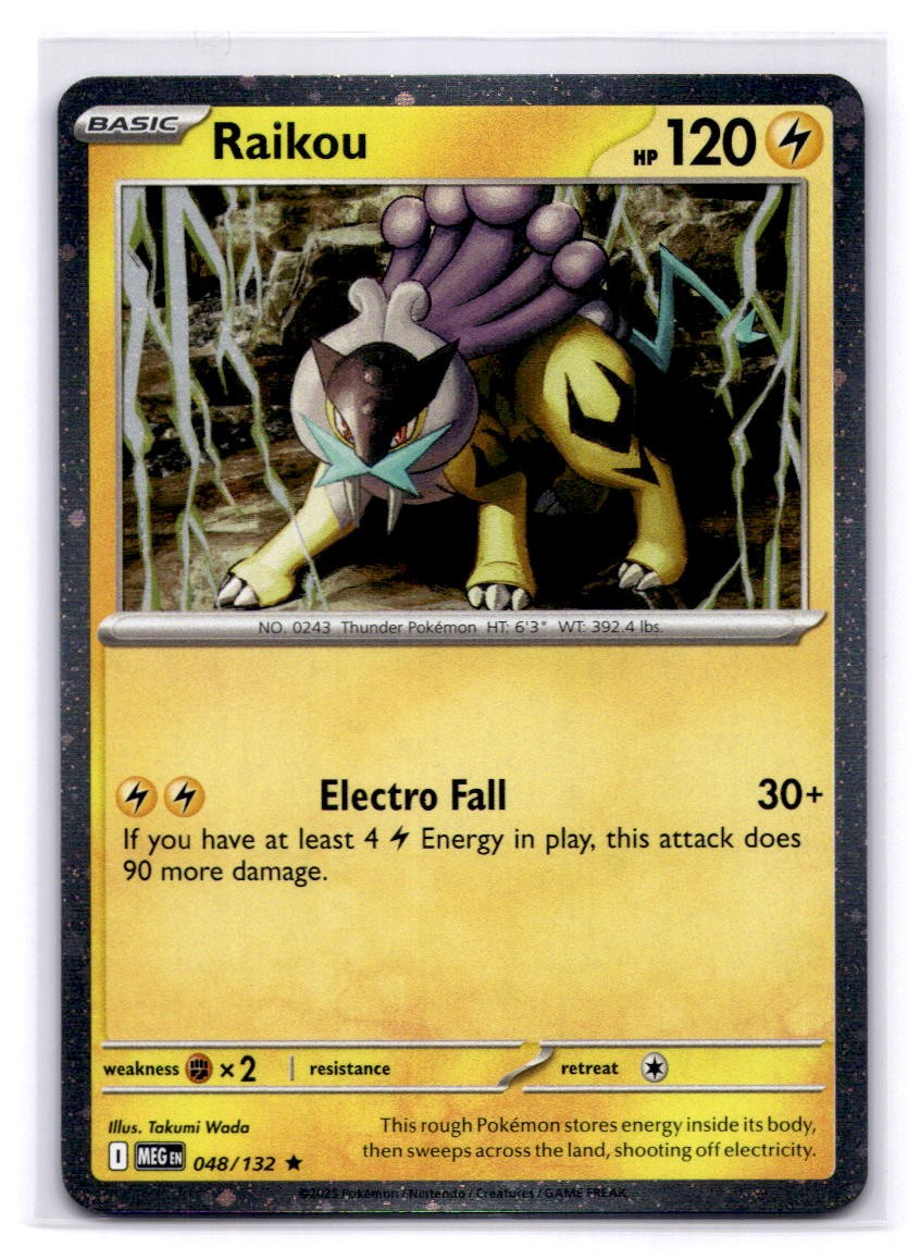 Raikou - (Cosmo Holo) ME01: Mega Evolution 048/132 LP