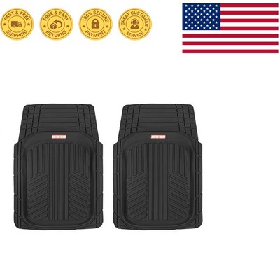 Durable FlexTough Plus Floor Mats - Protects Cars, SUVs, and Trucks from Spills