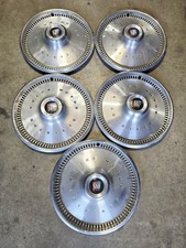 1970-72 Oe Buick Motors Division 14 Wheel Hubcaps Set Of 5 Skylark Special