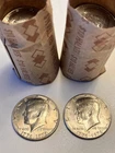 Two Rolls Of 1776-1976 Bicentennial Half Dollars P & D - See Description