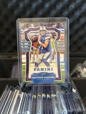 Panini 2017 Knight Parallel Matthew Stafford Detroit Lions /299
