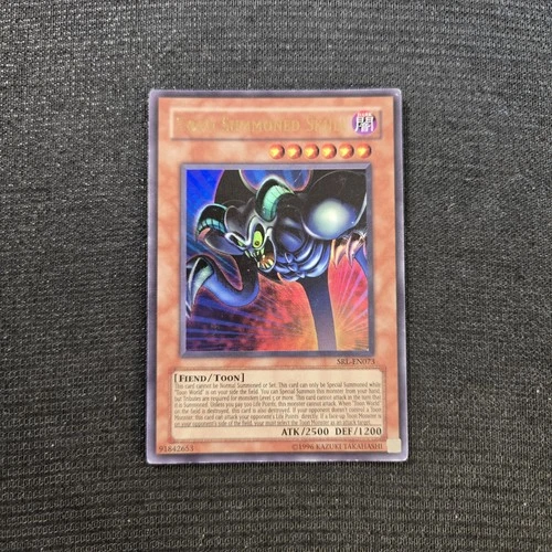 Yu-Gi-Oh! TCG Toon Summoned Skull Ultimate Rare Unlimited Card SRL-EN073