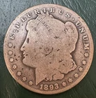1893-O Morgan Silver Dollar