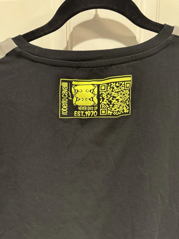 Camisa deportiva pequeña Roberto Cavalli para hombre Foto 3 de 4