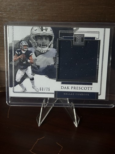 Carte Panini Patch 2019 Dak Prescott Dallas Cowboys 02/50 - Collection