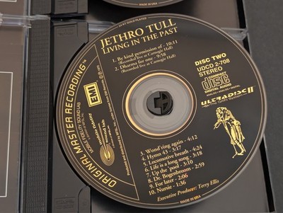 Jethro Tull Living In The Past MFSL 24k Gold 2 CD Set Ultradisc 2