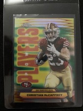 2025 Topps Chrome Players Power Christian McCaffrey