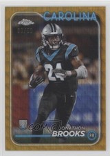 2024 Topps Chrome Rookies Gold Wave Refractor /50 Jonathon Brooks #216 1oa8