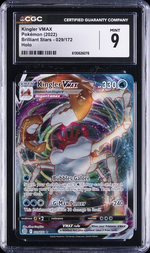 Kingler VMAX graded CGC 9 for sale on eBay