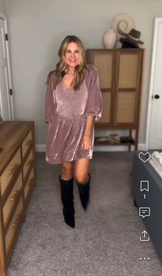 dress mini dress Ebony Off the Shoulder Mini Dress | Sweetheart Neckline Mini Dress