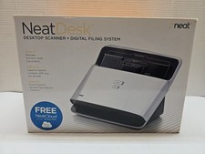Neat Desk Desktop Scanner + Digital Filing System Model ND-1000 New In Box