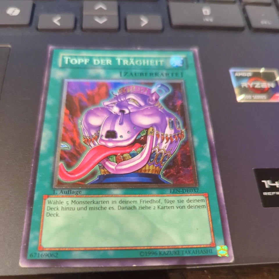 Pot of Avarice (UTR) EEN-DE037 mod played Ultimate 1st edition German - Image 3 of 4